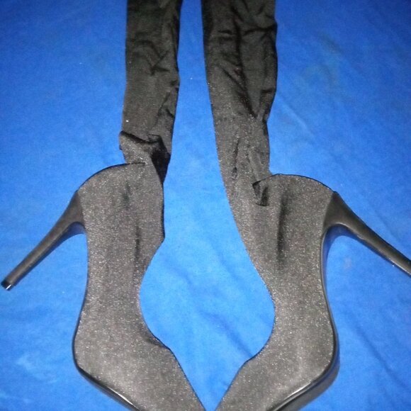 EVERYTHING IS ON POINT STRETCH STILETTO PANT BOOT IN BLACK( BRAND NEW !!!) - Picture 6 of 6